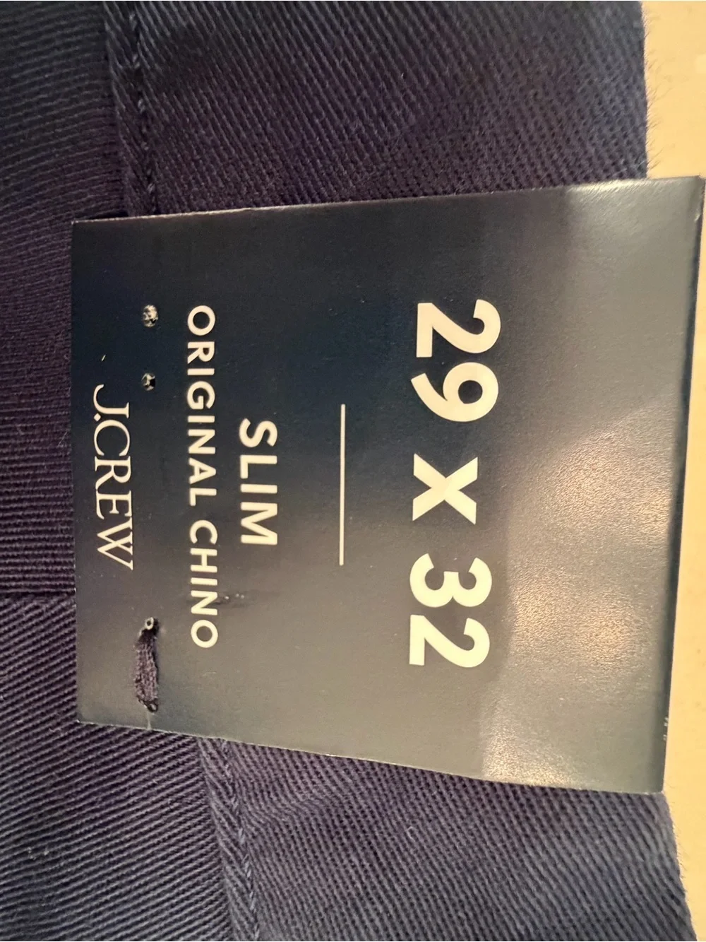 J. Crew Navy Slim Chino Pants